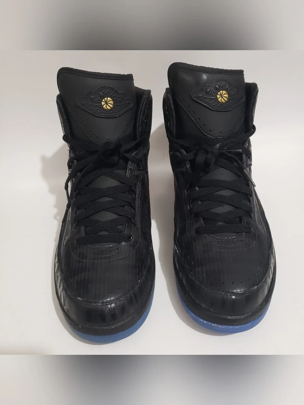 Air Jordan 2 Retro BHM Black History Month 2019 M’s Size 12 BQ7618-007 Well Kept